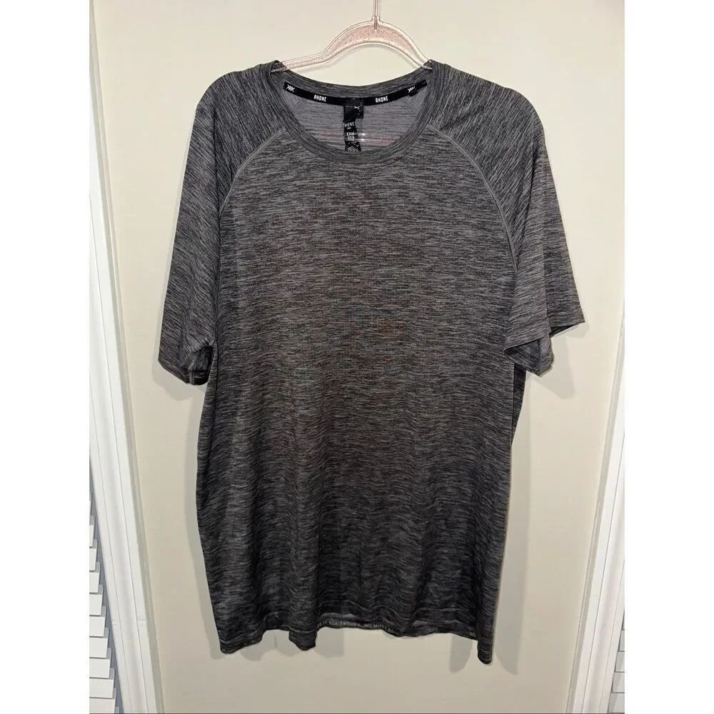 Men's Rhone 2XL Athletic Tshirt Wicking Gray Heather